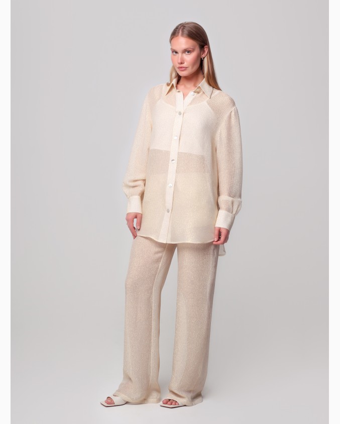 Брюки шёлковые