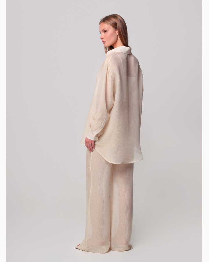 Брюки шёлковые