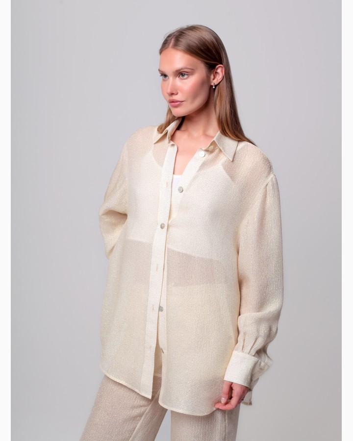 Блузка шёлковая