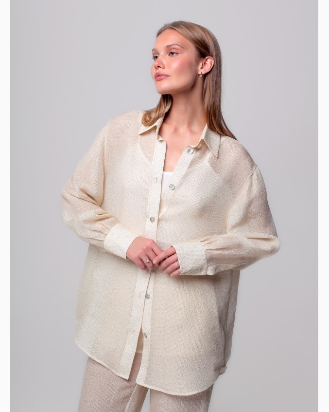 Блузка шёлковая